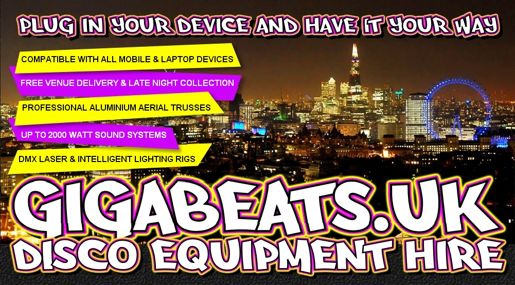 GigaBeats UK Disco Equipment Hire